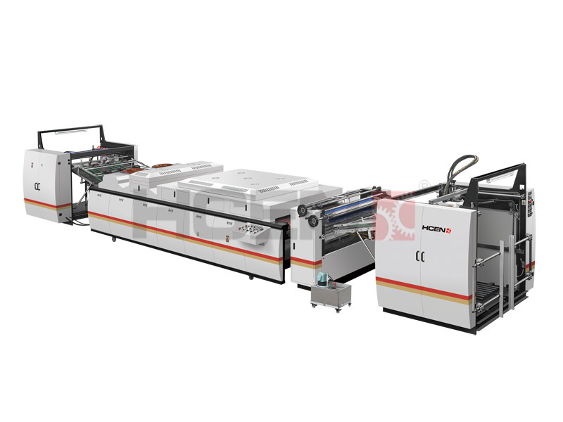 HCSG-1200/1400YX (厚紙)  全自動UV單機座全面上光過油機